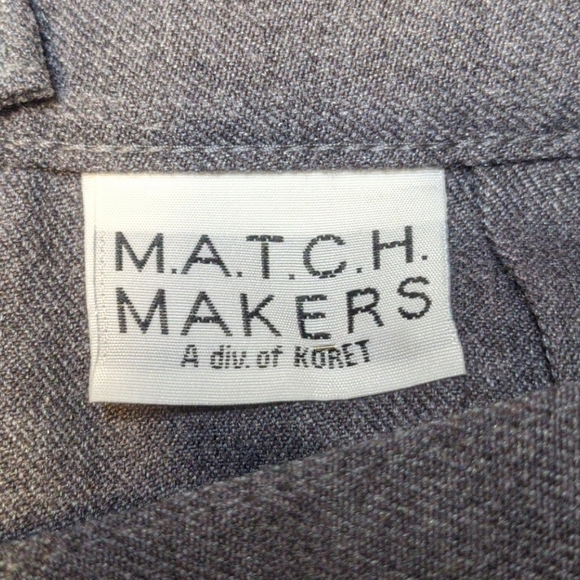 Vintage (1949-1953) grey skirt - Picture 7 of 8